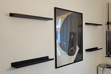 Shelving, Art, Mirrors, Decor